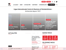 Tablet Screenshot of licra.org